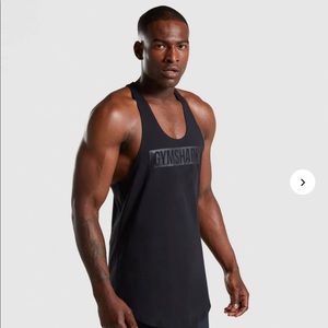 Men’s Black Gymshark Block Stringer